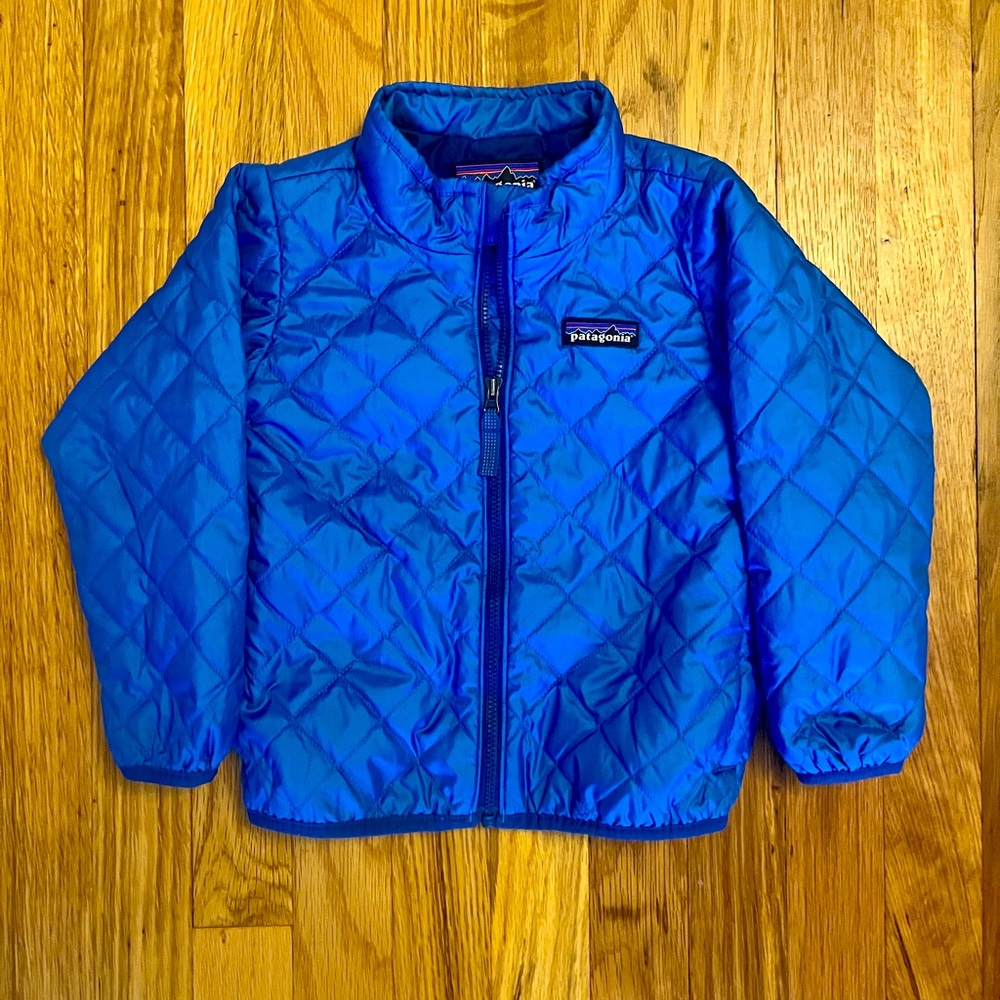 Patagonia Kid’s Nano Puff Lightweight Quilted Jacket Size 3T Blue